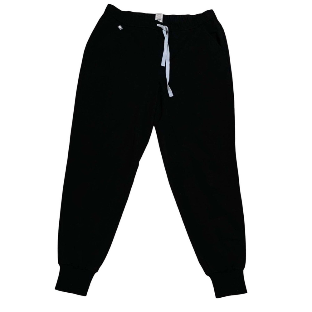 FIGS Technical Collection Zamora Jogger Pants M/S Black Scrub Bottoms Medcore